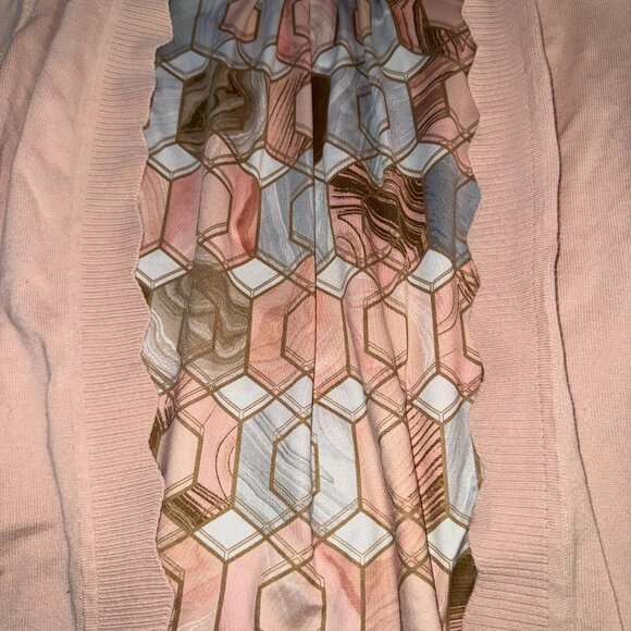 Alfred Dunner 3/4 Sleeve Open Front Cardigan Attached Cami Size Petite Small - Picture 7 of 11